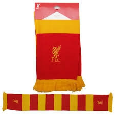 Liverpool Bar Scarf - Red, Gold