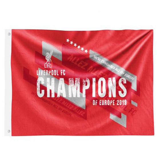 Liverpool Champions Europe Flag Trade
