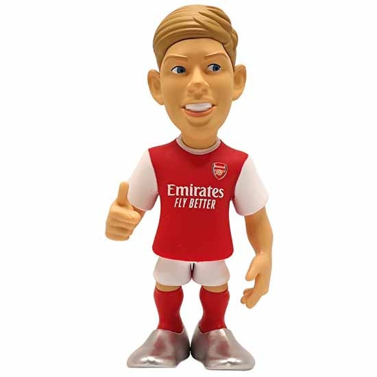 Close-up of Arsenal FC Logo on MINIX Figure