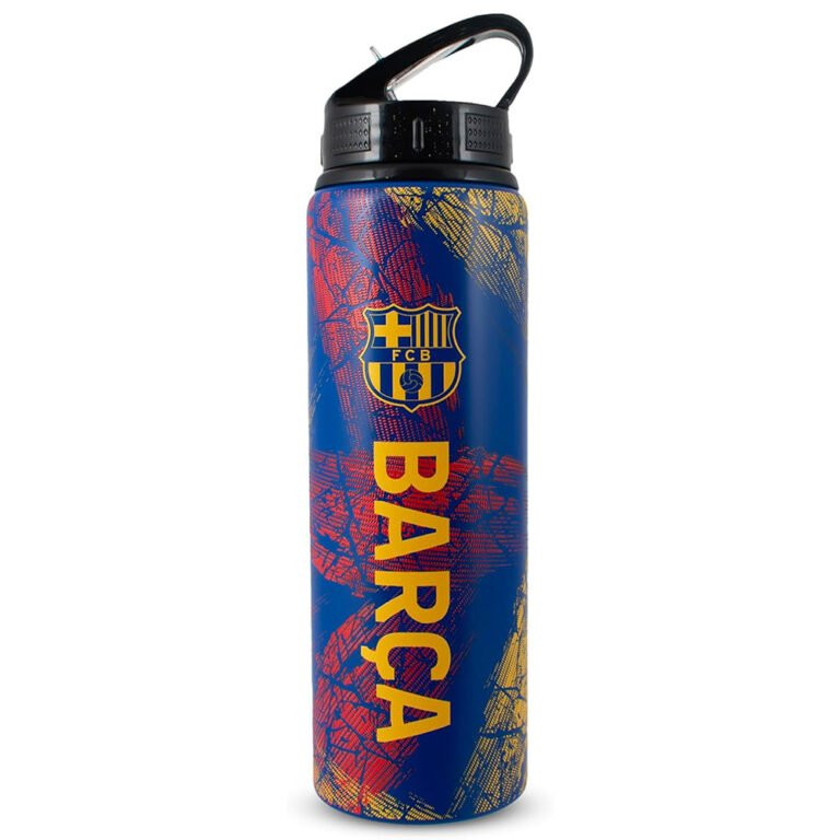 FC Barcelona alu bottle - blau-grana
