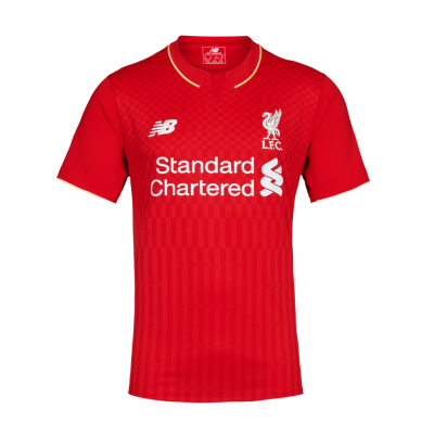 New Balance Liverpool FC Home Jersey 2015/16 - Men's, Short Sleeve