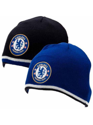 Chelsea FC Reversible Knitted Hat - unisex