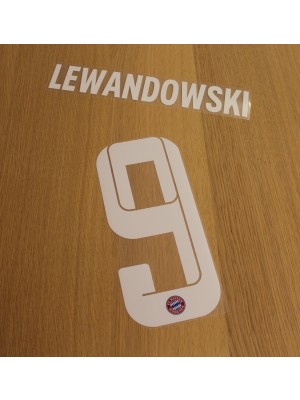 FC Bayern home print 2021/22 - Lewandowski 9