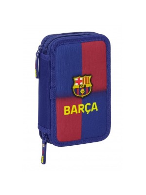 Barcelona filled pencil case - square