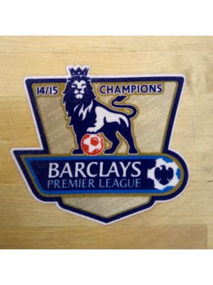 Premier League Champs sleeve badge 2014/15