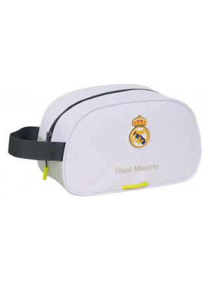 Real Madrid wash bag large - white