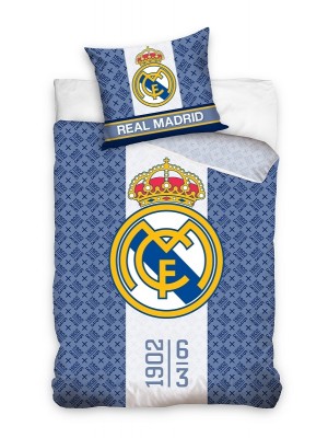 Real Madrid duvet set - white-blue