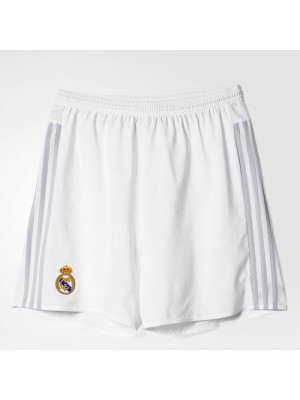 Real Madrid home shorts 15/16 - youth