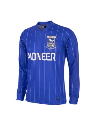 Ipswich Town FC 1981 - 82 Long Sleeve Retro Football Shirt