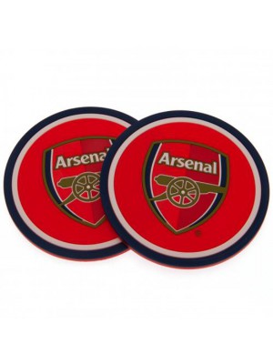 Arsenal Fc 2 Pack Coaster Set
