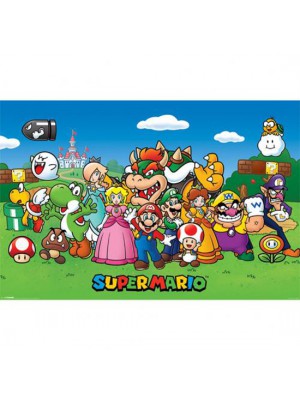 Super Mario Poster Characters 164