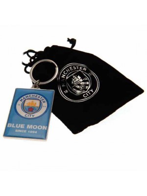 Manchester City FC Deluxe Keyring