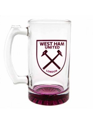 West Ham United FC Stein Glass Tankard CC