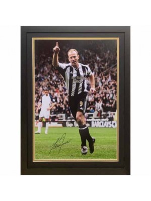 Newcastle United FC Shearer Signed Framed Print