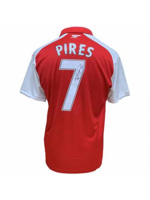 Arsenal FC Pires Signed Shirt
