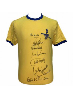 Arsenal FC 1971 Double Winners Signed Shirt