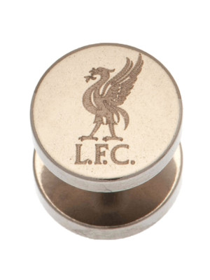 Liverpool FC Stainless Steel Stud Earring LB - Official Club Jewelry