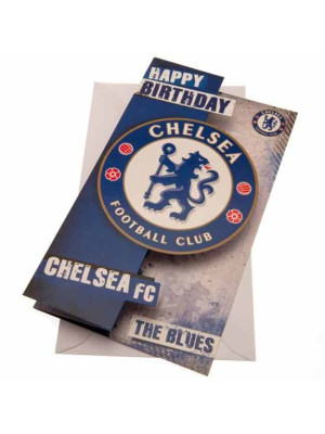 Chelsea FC Birthday Card The Blues