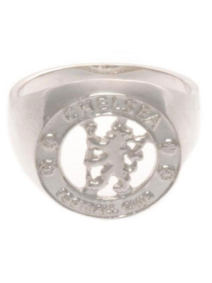 Chelsea FC Sterling Silver Ring Medium