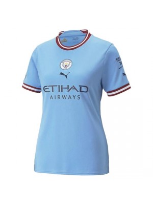 Man City FC Home Shirt 2022 2023 Womens