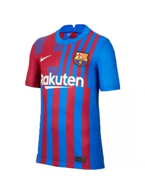 Barcelona Home Shirt 2021 2022 Junior