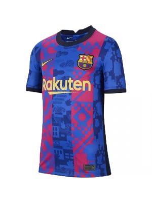 Barcelona Third Shirt 2021 2022 Junior