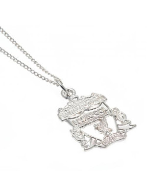 Liverpool FC Sterling Silver Pendant & Chain CR