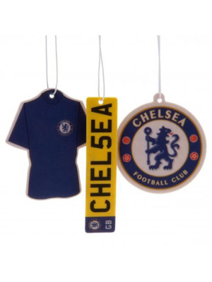 Chelsea FC 3 Pack Air Freshener