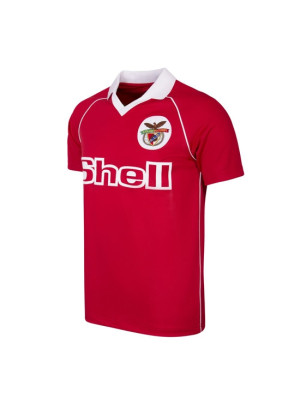 SL Benfica 1984 - 85 Retro Football Shirt Front view of the T-shirt