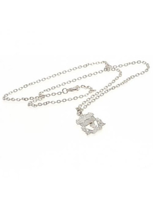 Liverpool FC Silver Plated Pendant & Chain CR