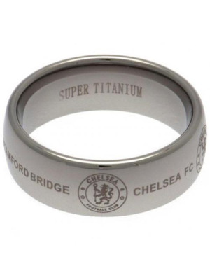 Chelsea FC Super Titanium Ring Medium