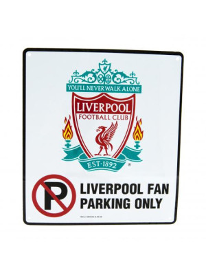 Liverpool FC No Parking Sign