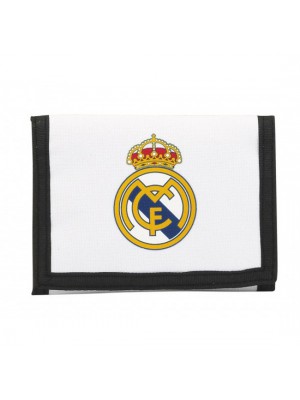 Real Madrid wallet white