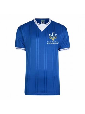 Everton 1985 ECWC Final Retro Football Shirt