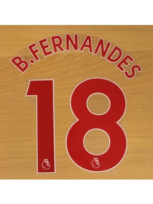 Manchester United PL away print 2021/22 - B. Fernandes 18