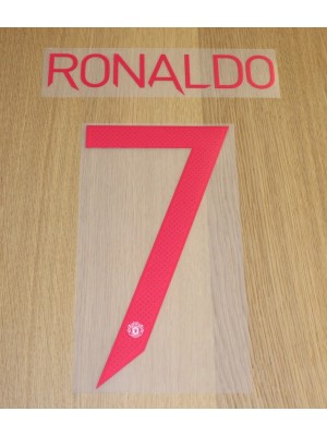 Manchester United Cup away print red - Ronaldo 7