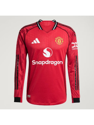 Manchester United home jersey L/S 2025/26 - authentic