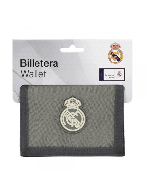 Real Madrid wallet - grey