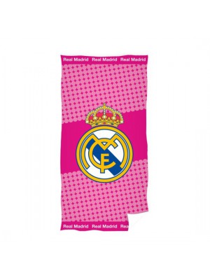 Real Madrid towel pink