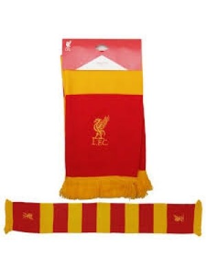Liverpool Bar Scarf - Red, Gold