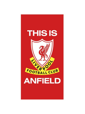 Liverpool FC This Is Anfield Towel - Official Stadium Merchandise