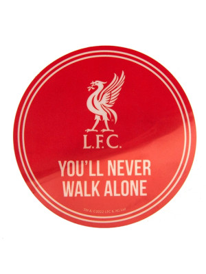 Liverpool FC Single Car Sticker YNWA - Official Fan Decal