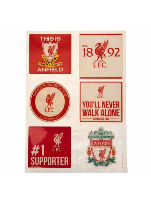 Liverpool FC Car Decal Set - Main Product Image