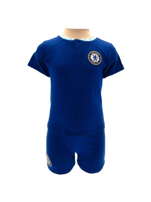 Chelsea FC Shirt & Short Set LT - Front View