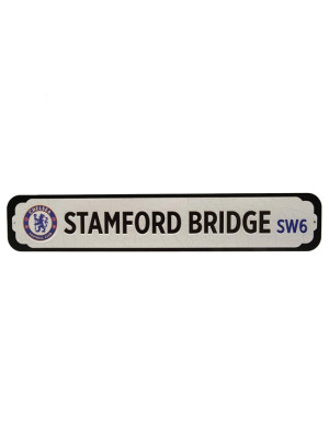 Chelsea FC Deluxe Stadium Sign with Wall Mount