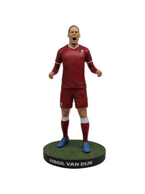 Liverpool FC Virgil Van Dijk Premium Statue - Front View