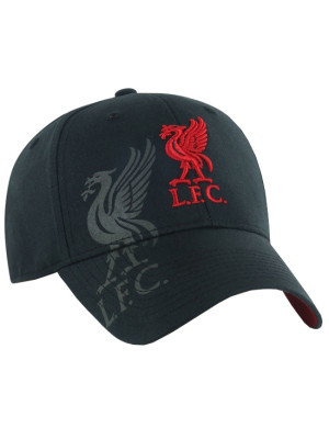 Liverpool FC Cap Obsidian BK - Black