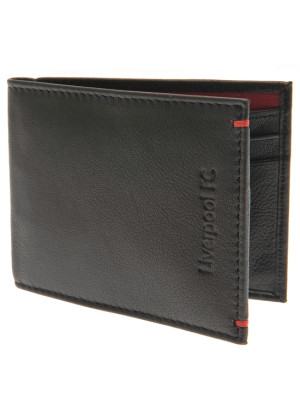 Liverpool FC Premium Leather Wallet - Official Club Merchandise