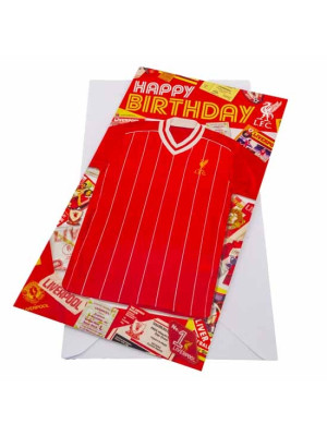 Liverpool FC Birthday Card Retro - Main Product Image