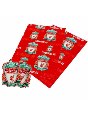 Liverpool FC Text Gift Wrap - Full Roll